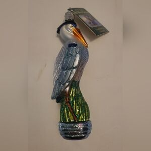 Old World Christmas Great Blue Heron